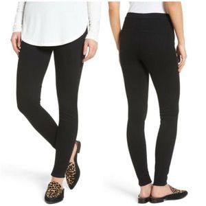 Spanx Jean-ish Ankle Leggings Womens Size Large L Black